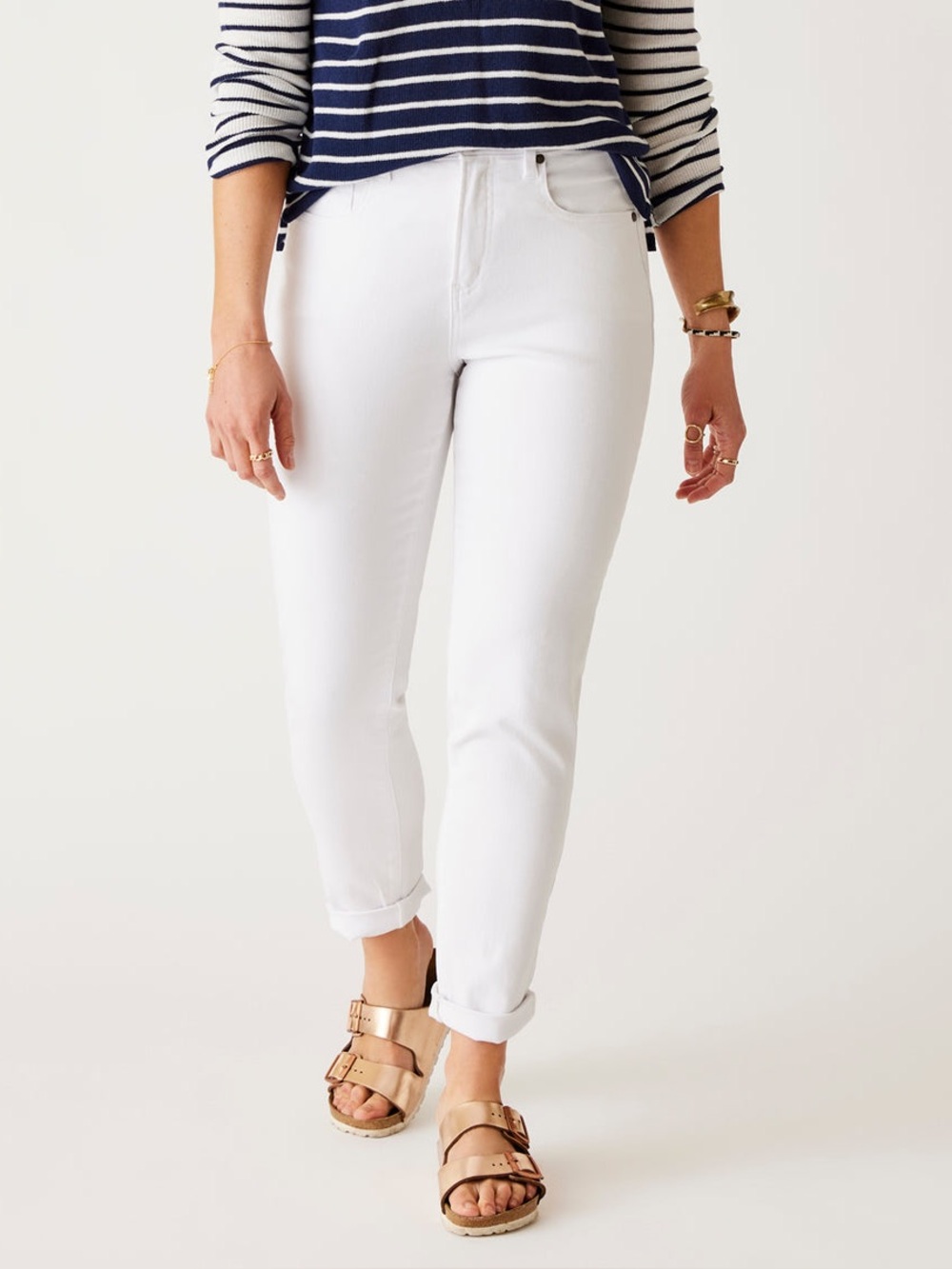 Carve Designs White Slim Crop Jeans Size 0 NWOT